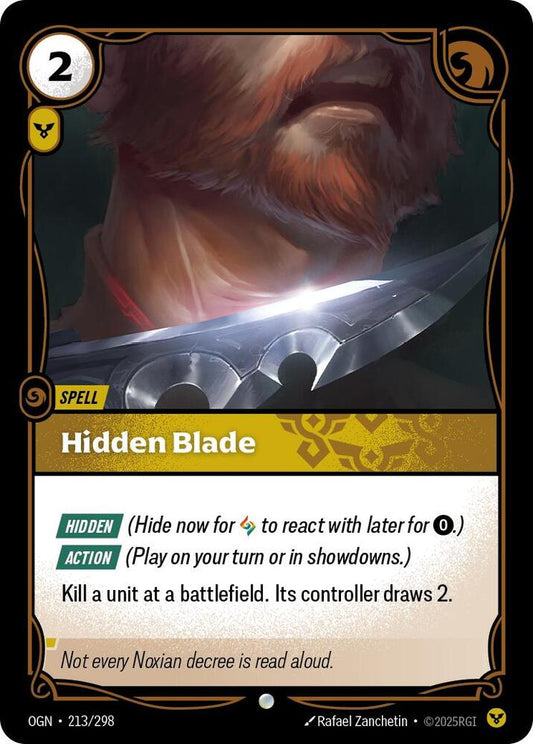 Hidden Blade - Origins (OGN) LP