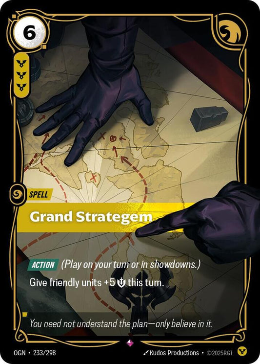 Grand Strategem - Origins (OGN) NM *FOIL*
