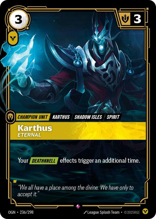 Karthus - Eternal - Origins (OGN) NM *FOIL*