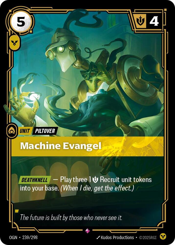 Machine Evangel - Origins (OGN) NM *FOIL*