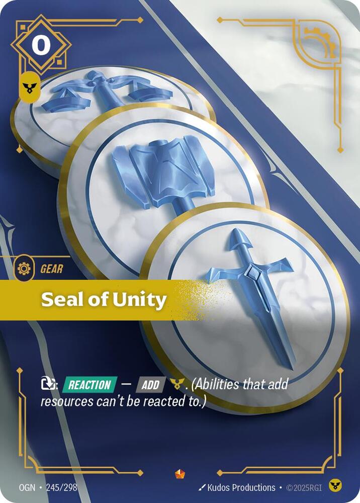 Seal of Unity - Origins (OGN) NM *FOIL*