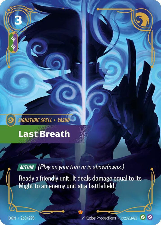 Last Breath - Origins (OGN) NM *FOIL*