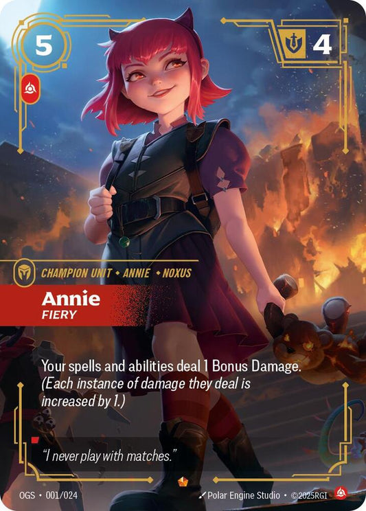 Annie - Fiery - Origins: Proving Grounds (OGS:PG) NM