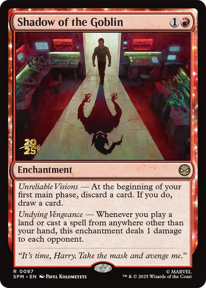 Shadow of the Goblin - Prerelease Cards (PRE) NM *FOIL*