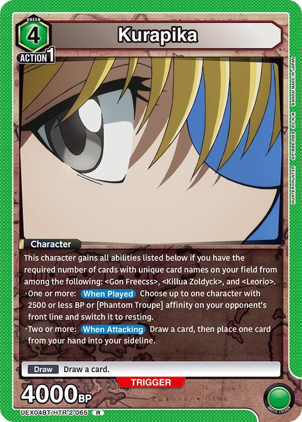 Kurapika (065) - UEX04BT: HUNTER X HUNTER Vol.2 (UEX04BT) NM *FOIL*
