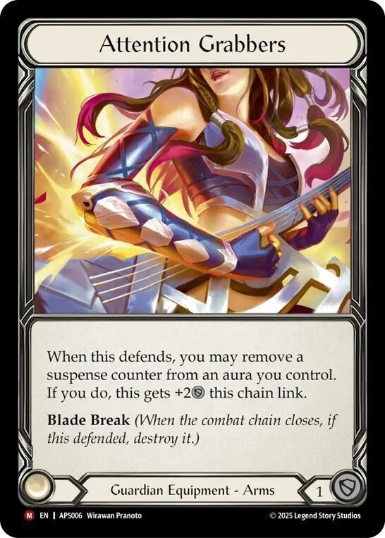 Attention Grabbers - Armory Deck: Pleiades NM *Rainbow Foil*