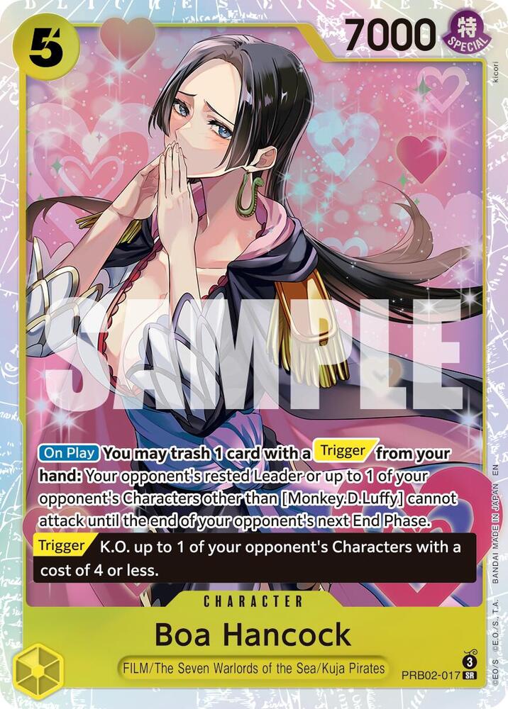 Boa Hancock - Premium Booster -The Best- Vol. 2 (PRB-02) NM *FOIL*
