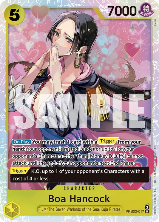 Boa Hancock - Premium Booster -The Best- Vol. 2 (PRB-02) NM *FOIL*
