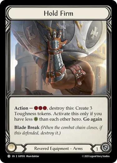 Hold Firm - Super Slam (SUP) NM COLD FOIL