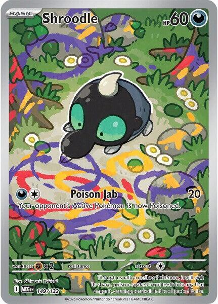 Shroodle - 149/132 - ME01: Mega Evolution (MEG) NM *FOIL*