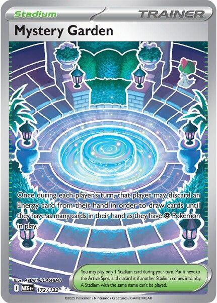 Mystery Garden - 172/132 - ME01: Mega Evolution (MEG) NM *FOIL*