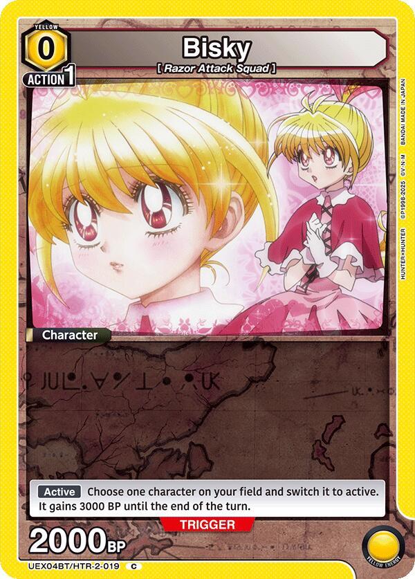 Bisky (019) (Box Topper Foil) - UEX04BT: HUNTER X HUNTER Vol.2 (UEX04BT) NM *FOIL*