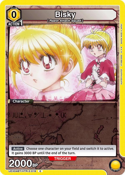 Bisky (019) (Box Topper Foil) - UEX04BT: HUNTER X HUNTER Vol.2 (UEX04BT) NM *FOIL*