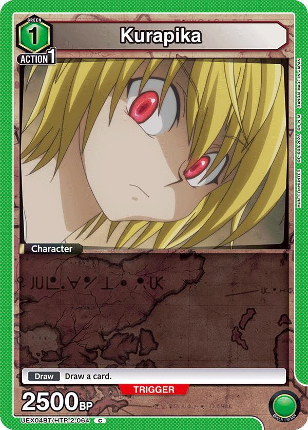 Kurapika (064) (Box Topper Foil) - UEX04BT: HUNTER X HUNTER Vol.2 (UEX04BT) NM *FOIL*