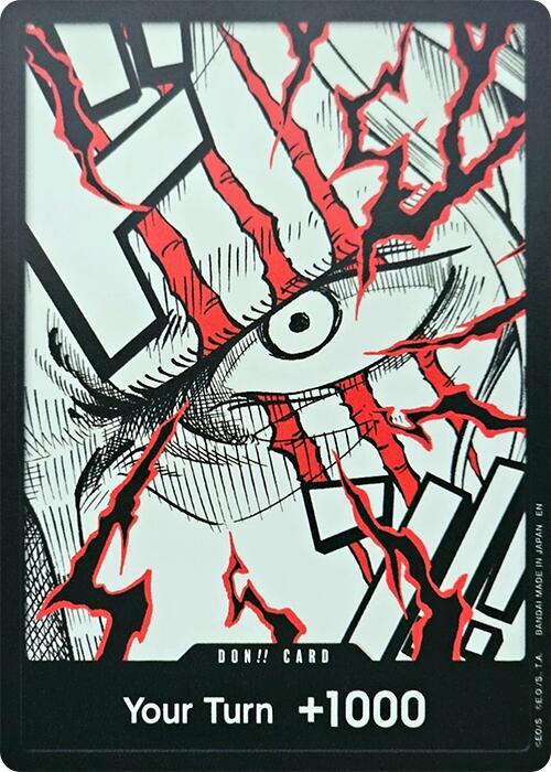 DON!! Card (Shanks) - Premium Booster -The Best- Vol. 2 (PRB-02) NM *FOIL*
