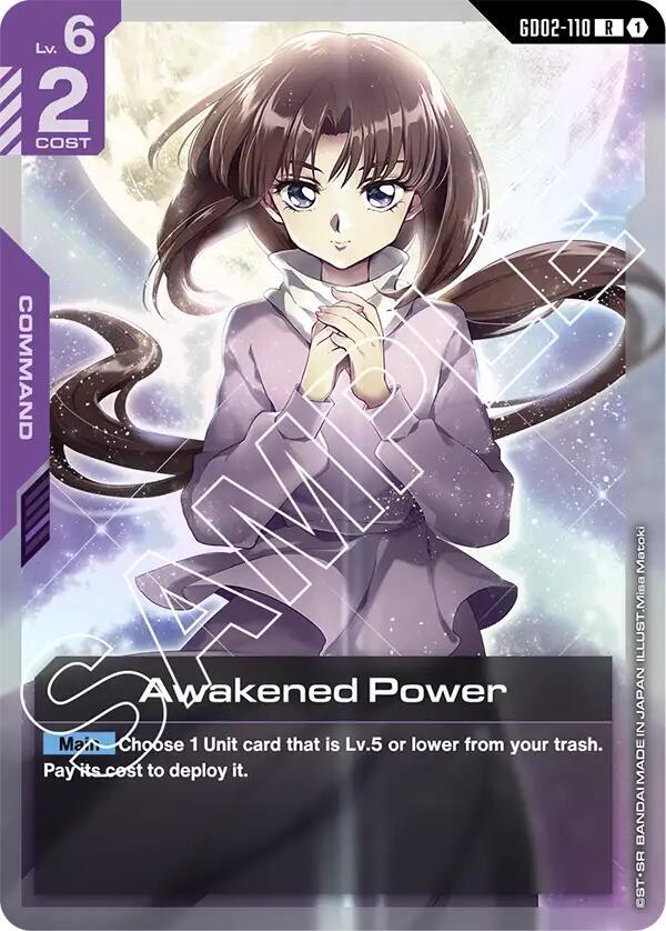 Awakened Power - Dual Impact (GD02) NM *FOIL*