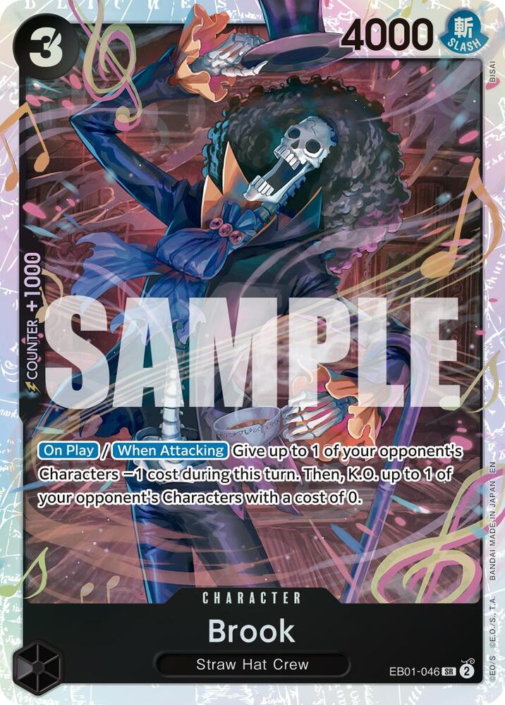 Brook - EB01-046 (Reprint) - Premium Booster -The Best- Vol. 2 (PRB-02) NM *FOIL*