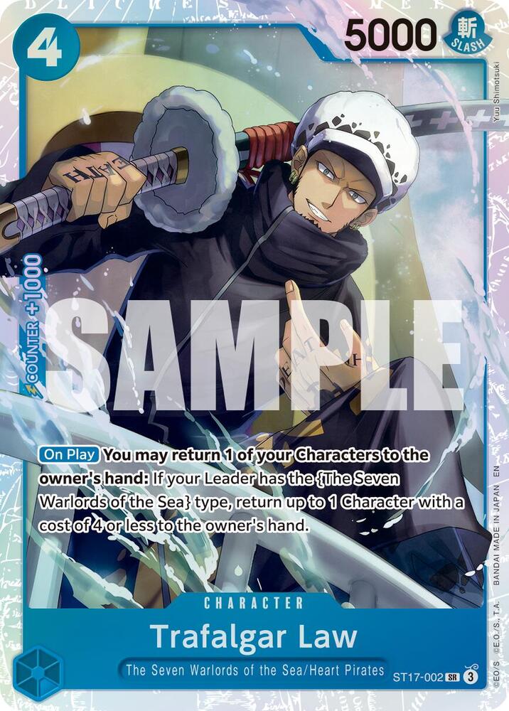 Trafalgar Law - ST17-002 (Reprint) - Premium Booster -The Best- Vol. 2 (PRB-02) NM *FOIL*