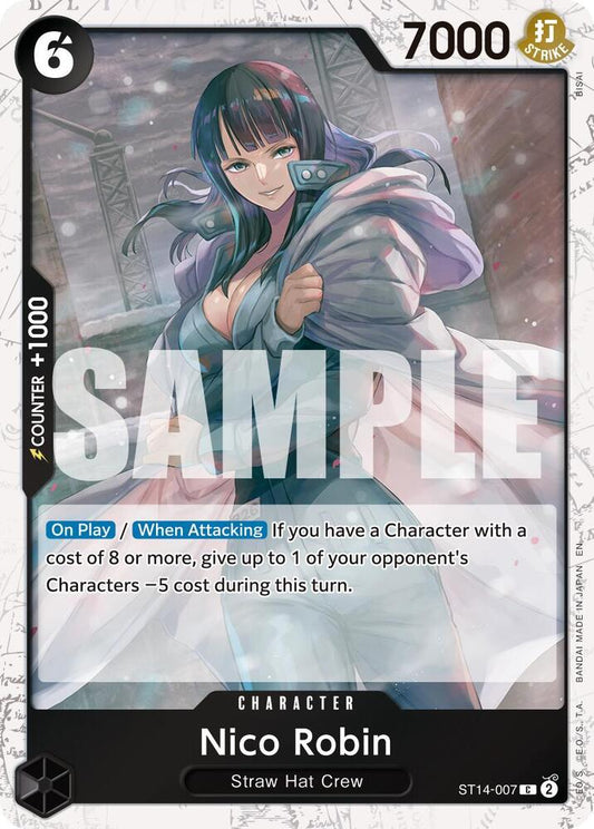 Nico Robin - ST14-007 (Pirate Foil) - Premium Booster -The Best- Vol. 2 (PRB-02) NM *FOIL*