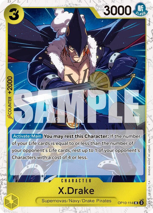 X.Drake (Pirate Foil) - Premium Booster -The Best- Vol. 2 (PRB-02) NM *FOIL*
