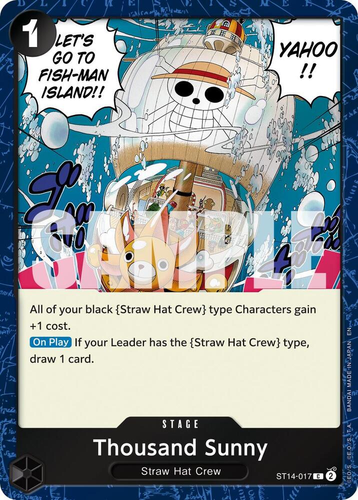 Thousand Sunny (Pirate Foil) - Premium Booster -The Best- Vol. 2 (PRB-02) NM *FOIL*