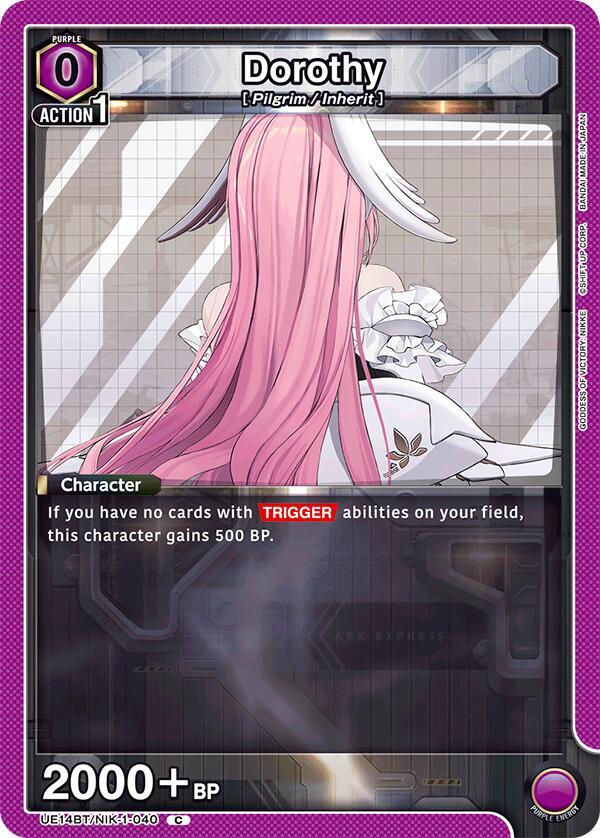 Dorothy (040) (Box Topper Foil) - UE14BT: GODDESS OF VICTORY: NIKKE (UE14BT) NM *FOIL*
