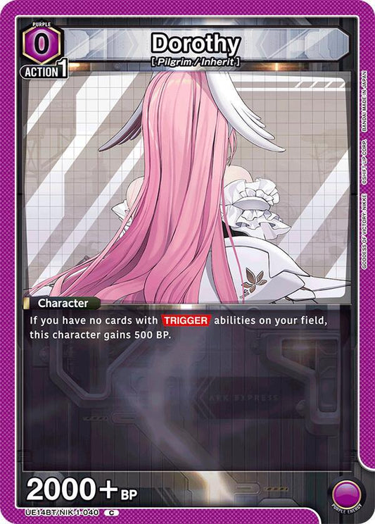 Dorothy (040) (Box Topper Foil) - UE14BT: GODDESS OF VICTORY: NIKKE (UE14BT) NM *FOIL*