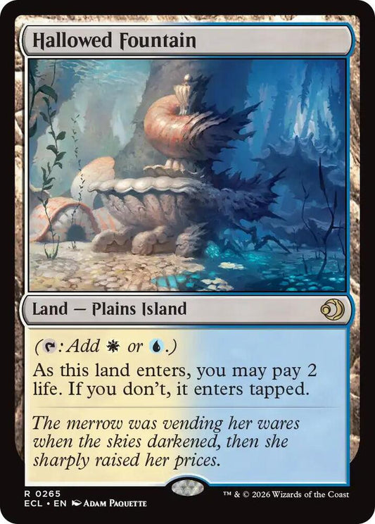 Hallowed Fountain - Lorwyn Eclipsed (ECL) NM *FOIL*