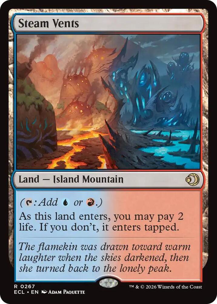Steam Vents - Lorwyn Eclipsed (ECL) NM *FOIL*