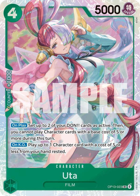 Uta - Carrying On His Will (OP13) NM *FOIL*