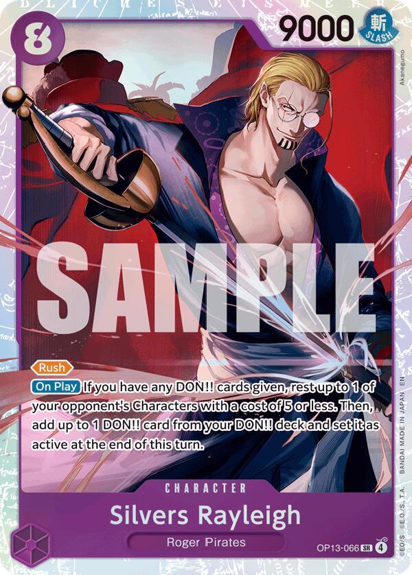 Silvers Rayleigh - Carrying On His Will (OP13) NM *FOIL*