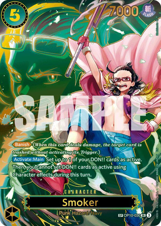 Smoker - OP10-030 (SP) - Carrying On His Will (OP13) NM *FOIL*