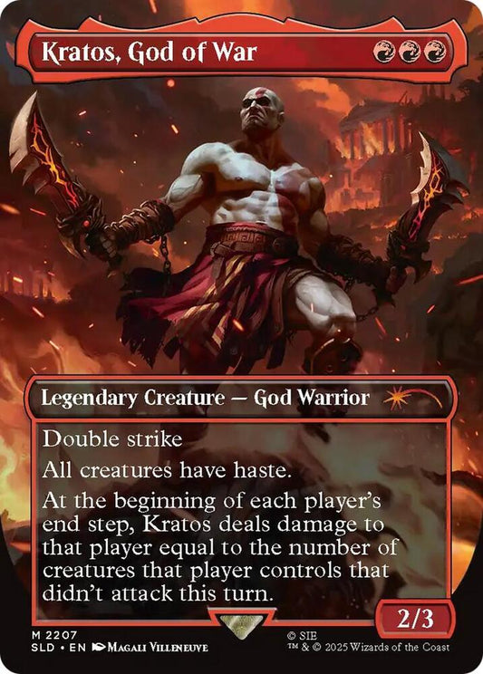Kratos, God of War - Secret Lair Drop Series (SLD) NM