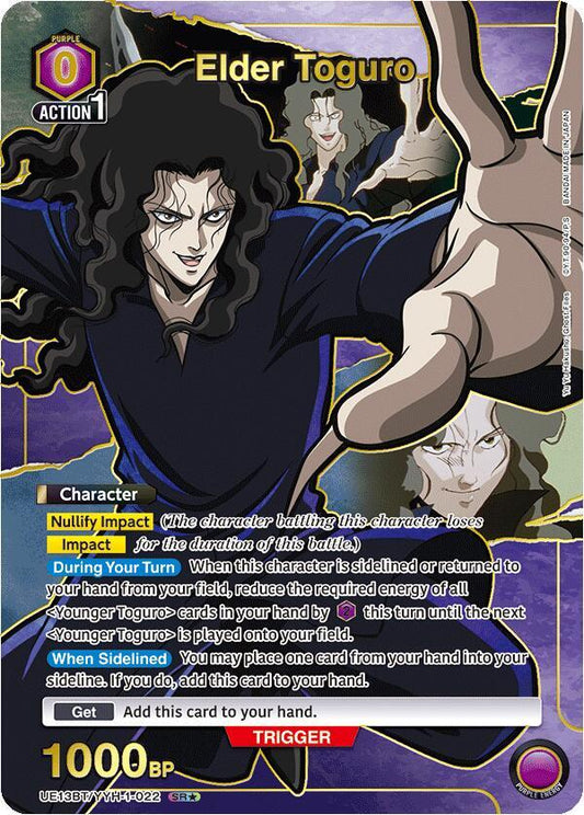 Elder Toguro (SR*) - UE13BT: Yu Yu Hakusho: Ghost Files (UE13BT) NM *FOIL*