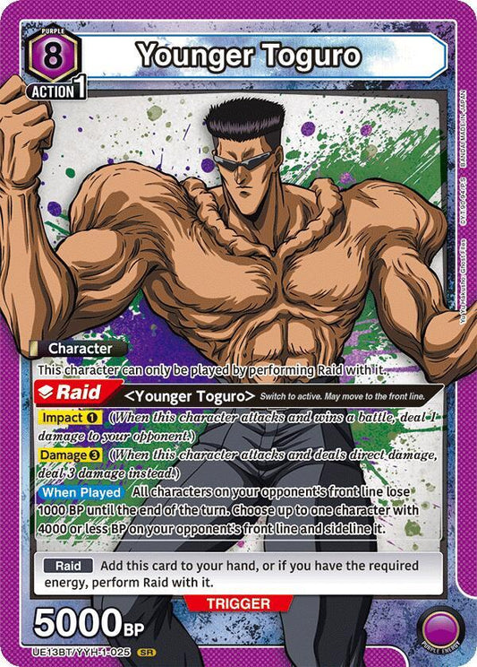 Younger Toguro (025) - UE13BT: Yu Yu Hakusho: Ghost Files (UE13BT) NM *FOIL*