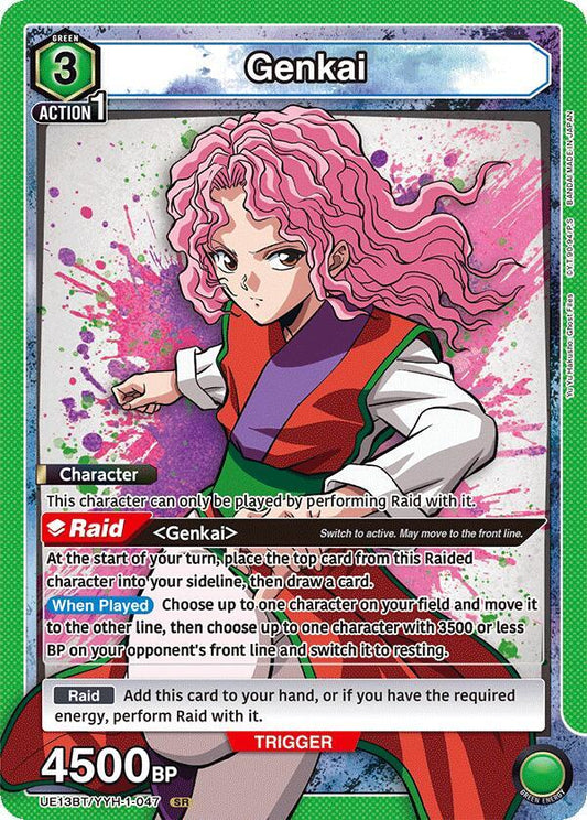 Genkai (047) - UE13BT: Yu Yu Hakusho: Ghost Files (UE13BT) NM *FOIL*