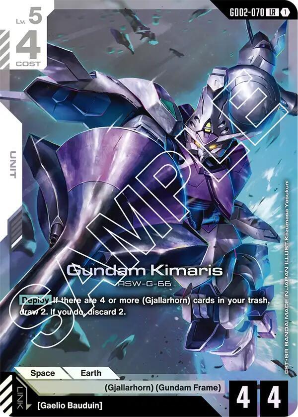Gundam Kimaris - Dual Impact (GD02) NM*FOIL*