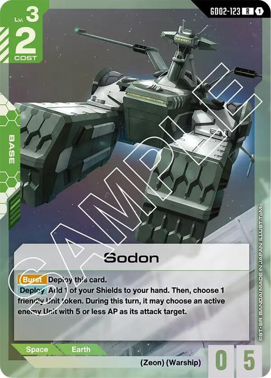 Sodon - Dual Impact (GD02) NM *FOIL*