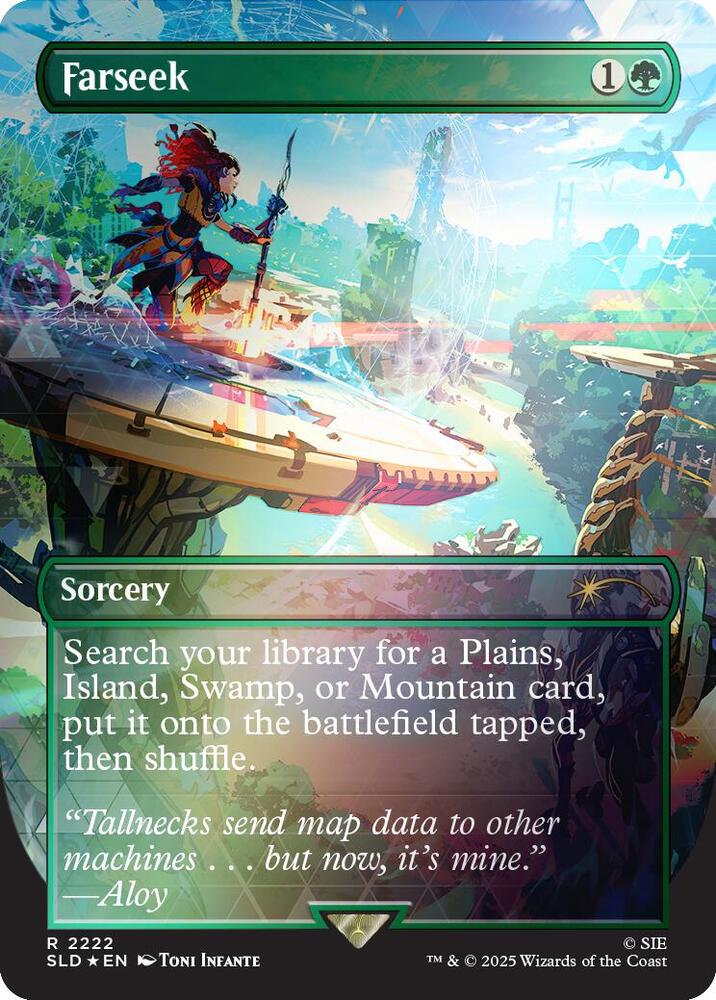 Farseek (Rainbow Foil) - Secret Lair Drop Series (SLD) NM *FOIL*