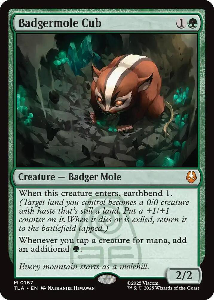Badgermole Cub - Avatar: The Last Airbender (TLA) NM