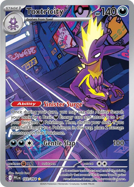 Toxtricity - 103/094 - ME02: Phantasmal Flames (PFL) NM *FOIL*