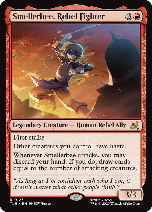 Smellerbee, Rebel Fighter - Avatar: The Last Airbender: Eternal-Legal (TLE) NM *FOIL*