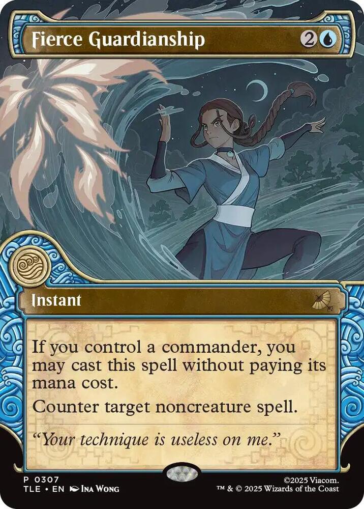 Fierce Guardianship (Showcase) - Avatar: The Last Airbender: Eternal-Legal (TLE) NM