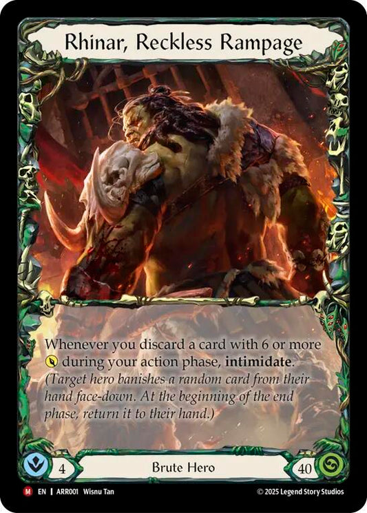 Rhinar, Reckless Rampage - Armory Deck: Rhinar LP