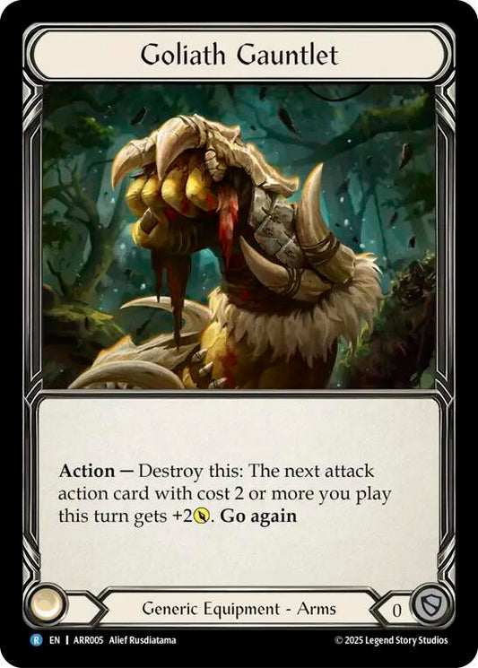 Goliath Gauntlet - Armory Deck: Rhinar LP *Rainbow Foil*