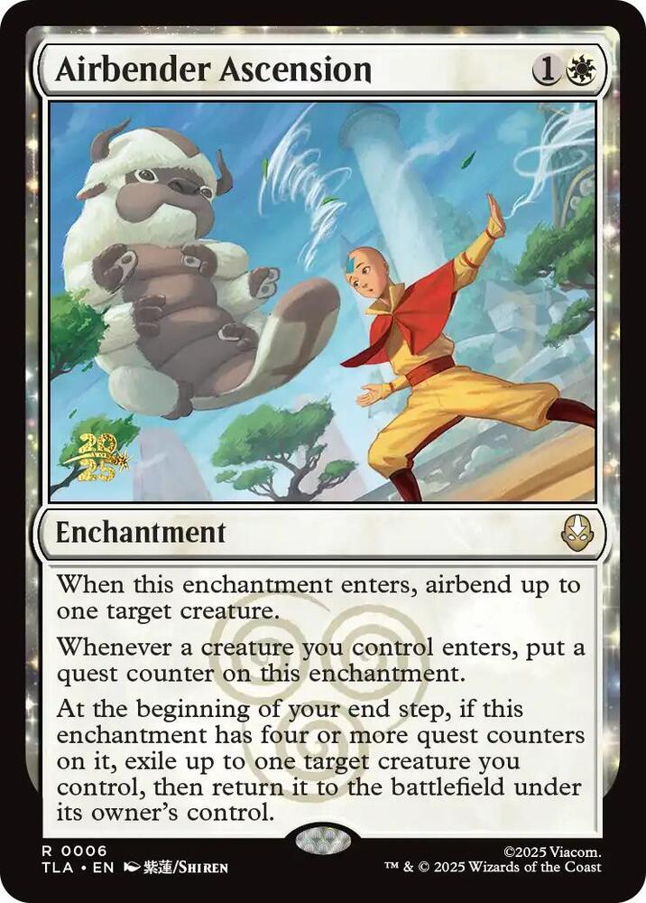 Airbender Ascension - Prerelease Cards (PRE) NM *FOIL* SEALED