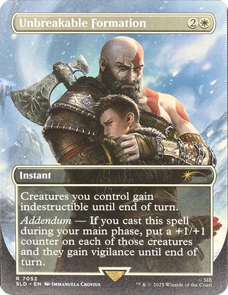 Unbreakable Formation (7052) - Secret Lair Drop Series (SLD) NM