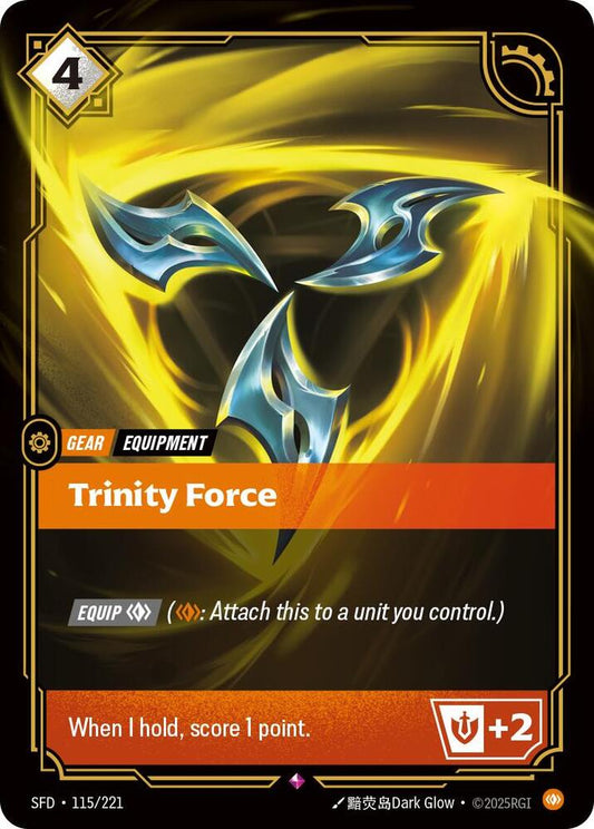 Trinity Force - Spiritforged (SFD) NM *FOIL*