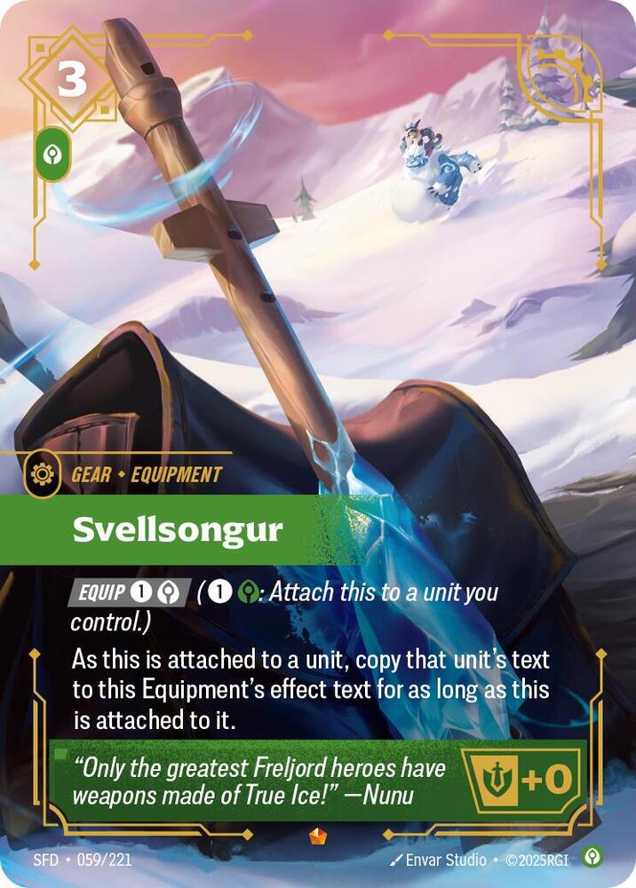 Svellsongur - Spiritforged (SFD) NM *FOIL*