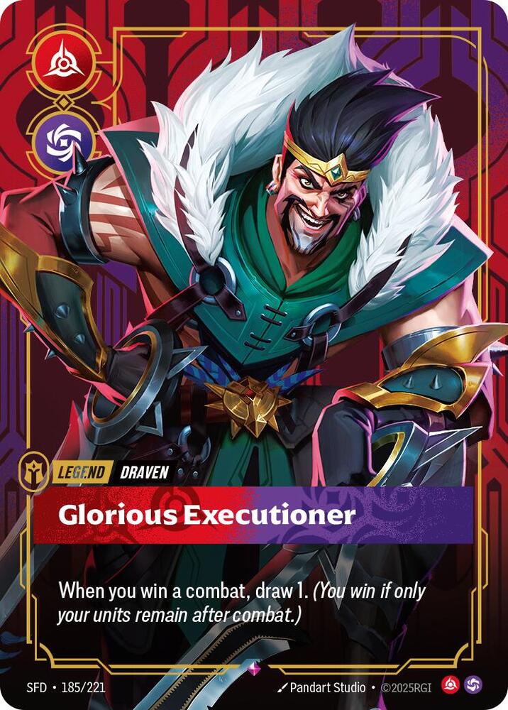 Draven - Glorious Executioner - Spiritforged (SFD) NM *FOIL*